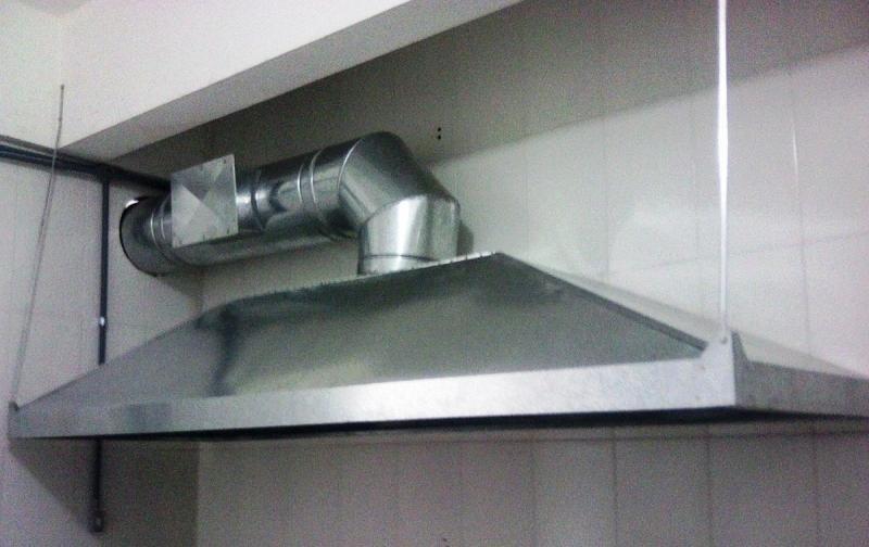 Coifa industrial de inox