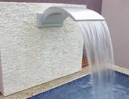 Fabrica de cascata de inox para piscina